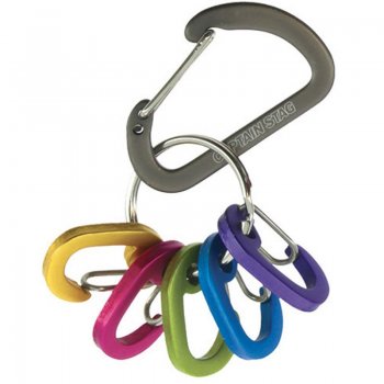 Mousqueton escalade Swivel S Petzl - Noir - Mousquetons tactiques et  défense (8502370)